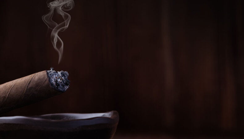 How to smoke a cigar