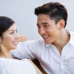 Happy marriage couple